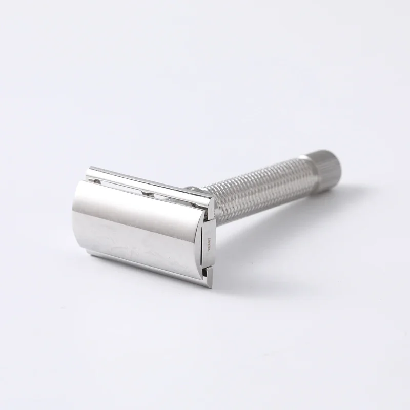 Yaqi Ultima Stainless Steel Adjustable Mens Safety Razor 77MM Handle Provides Comfortable Non-slip Grip For Mens Precise Shaving