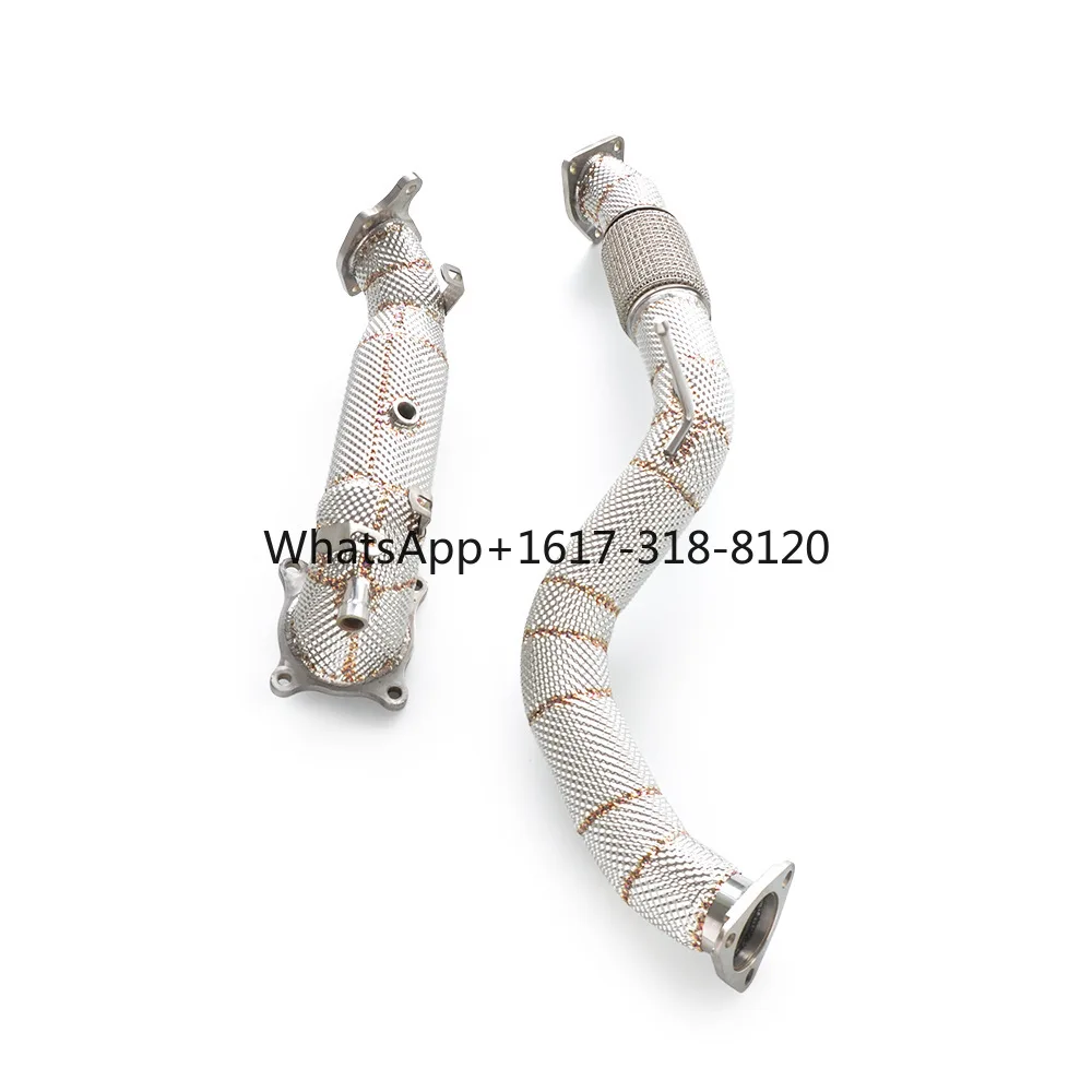 

Подходит для H on d Civ ic TYPE-R FK8 2.0T2017-2022, спортивная водосточная труба из нержавеющей стали 304.