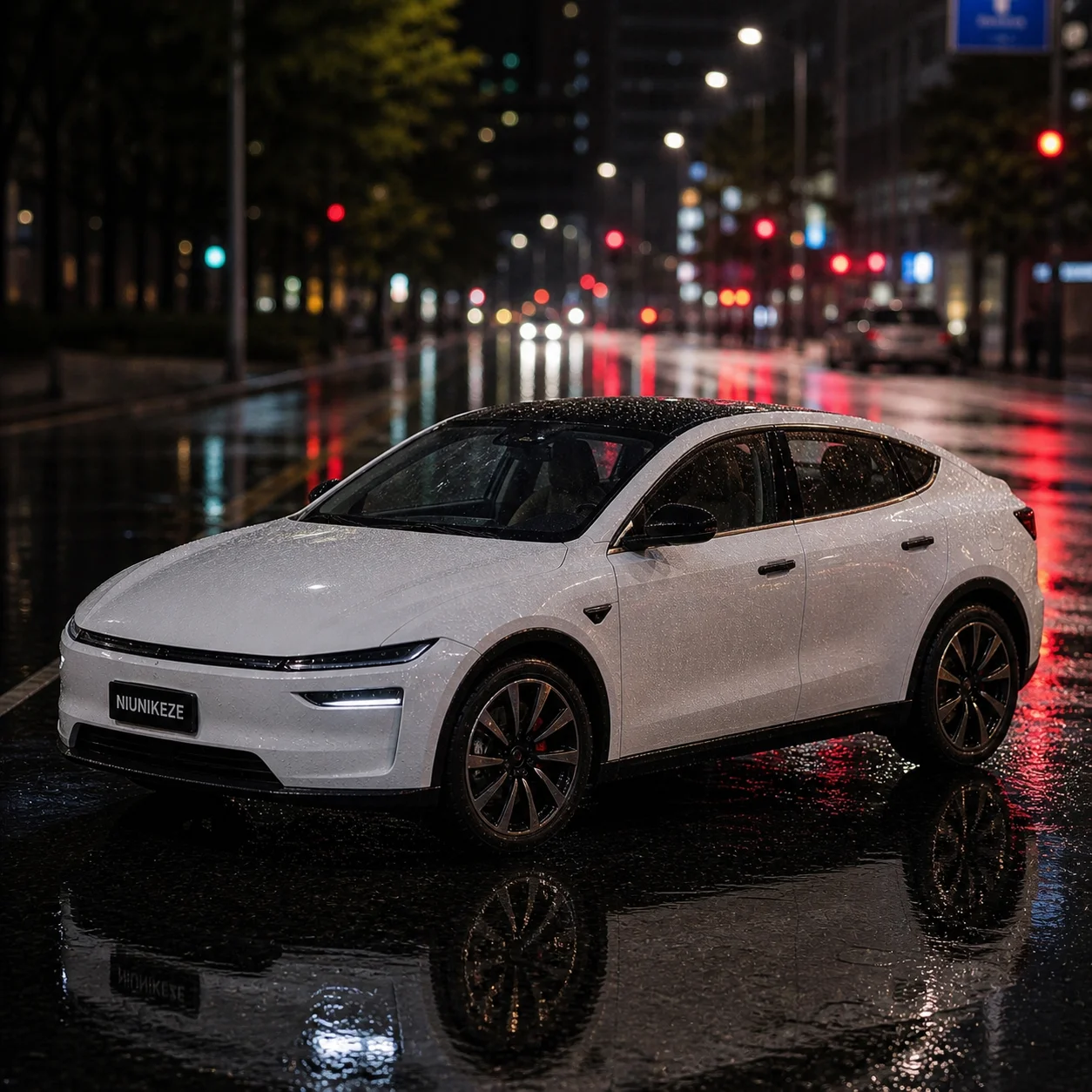

Modern Pure Electric Design 1:24 32 Model Y Alloy Car Model Pull Back Light Sound Simulation Toy For Home And Office Decor NEW