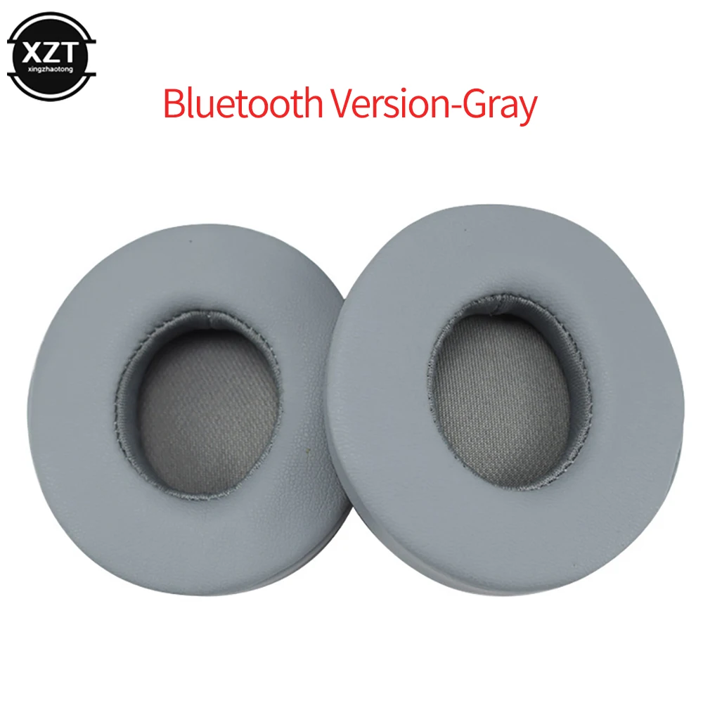 Oreillettes sans fil/filaire pour casque Beats Solo 2 3, étui pour casque compatible Bluetooth, housse souple de remplacement, coussinets d'oreille, coussin