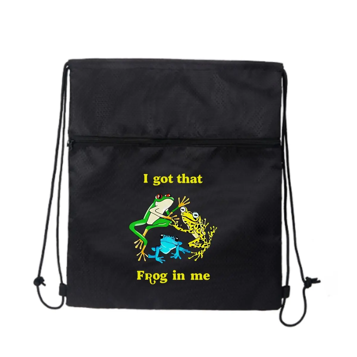 

Знаки лягушки приносит Play Vibe, черные сумки на шнурке, рюкзак на шнурке для занятий спортом, путешествий в тренажерном зале