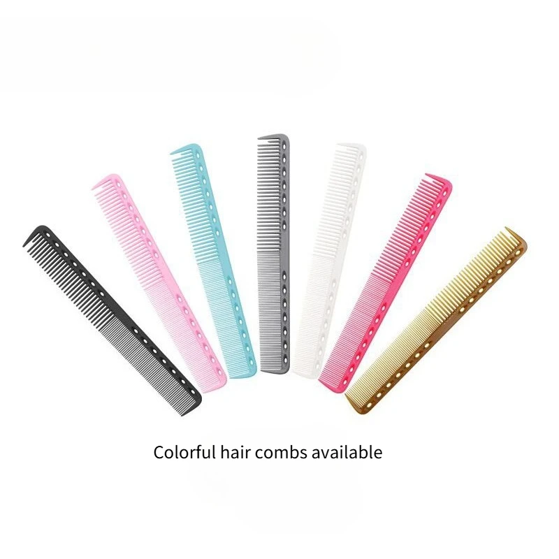 Peines profesionales para peluquería, cepillo antiestático para cortar el pelo, herramienta de estilismo para el cuidado del cabello, 8 colores