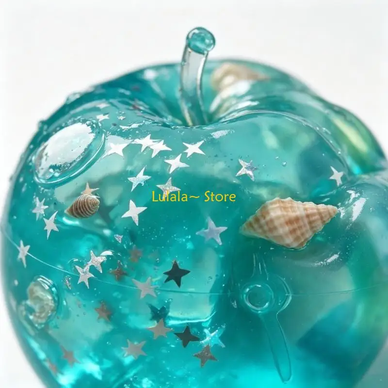 Y4QA Marine Theme Ice Block Stress Relief Squeeze Toy for Adult Kids Tension Relief Focusing Training and Calming Slow Rising