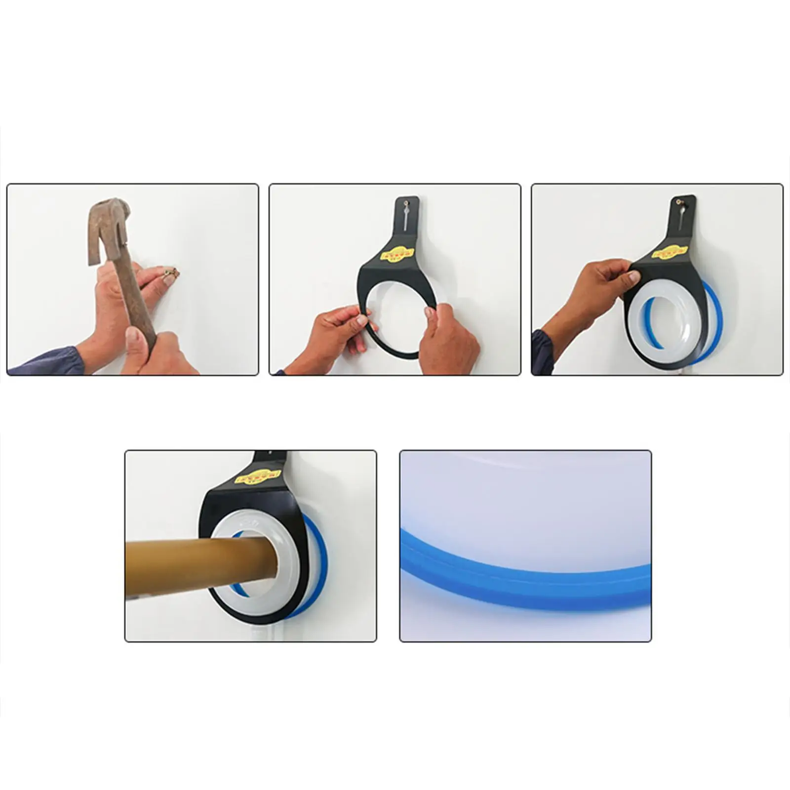 Wet Drilling Dust Cover Convenient Disassembly Drain Accessories Waterproof