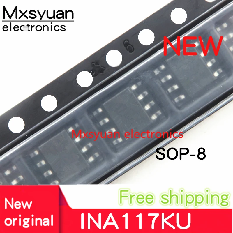10 Chiếc ~ 100 Cái/lốc INA117KU 117KU INA117 SOP8 Mới Ban Đầu Còn Hàng