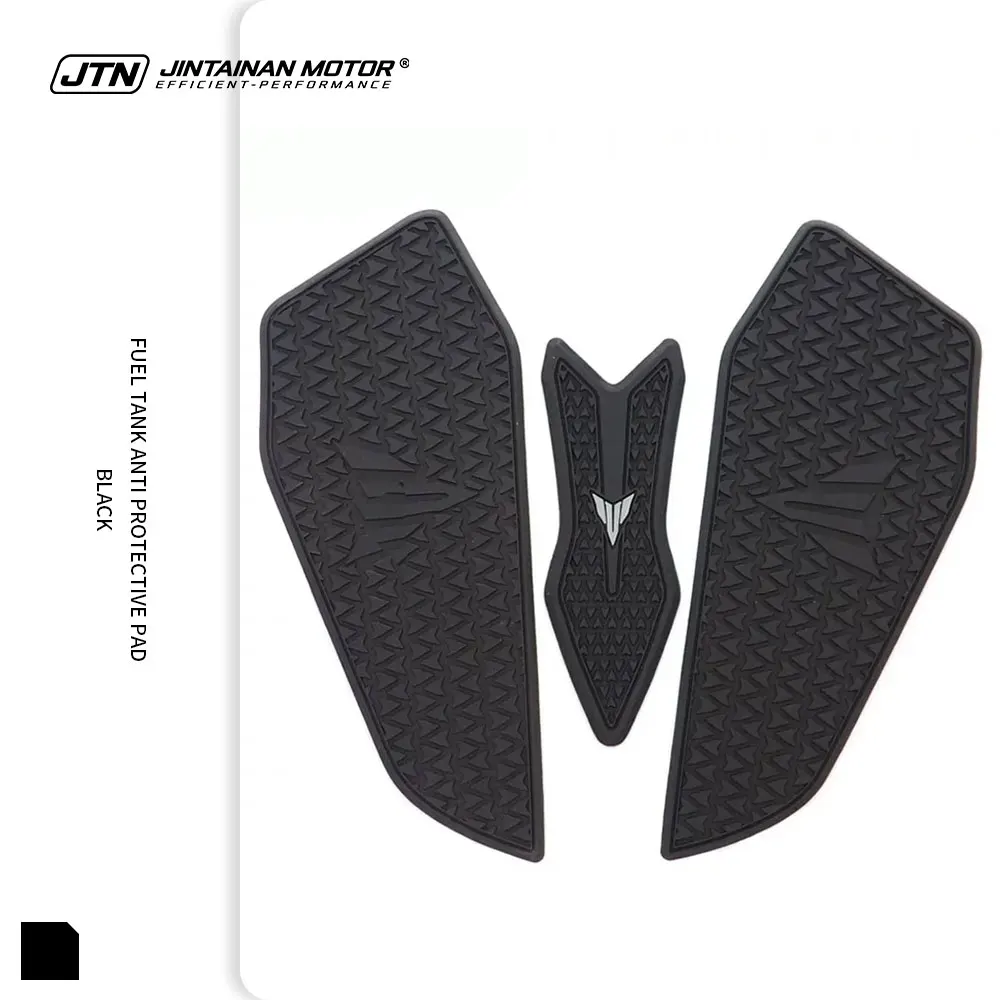 

JTN MT07 MT 07 Tank Pad Protector Motorcycle Non-slip Waterproof Tank Rubber Sticker For YAMAHA MT-07 2025-2026+