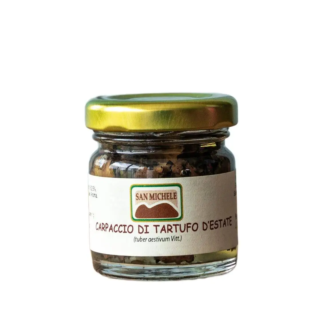 Carpaccio aux truffes à l'huile d'olive 40g - San Michele