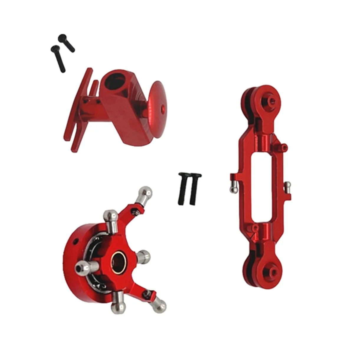 ABJQ RC Aircraft Helicopter Upgrade Blade Clamps the Rotor and the Disc Clamps Kit for K200 RC Aircraft Parts B