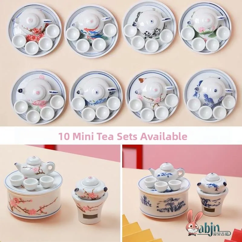 

Детский игровой набор для чаепития Гунфу: чайник, поднос, декоративные аксессуары для дома