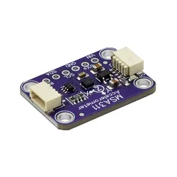 MSA311 triaxial accelerometer is compatible with STEMMA QT/For Qwiic interface for low power consumption