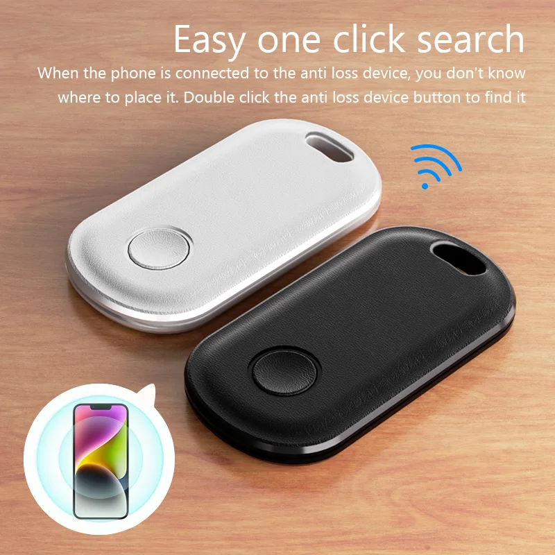 Smart Bluetooth Tracker Works with Apple Find My APP ITag Anti Lost Reminder Device MFI Rated GPS Locator Keys Pet Kids Finder