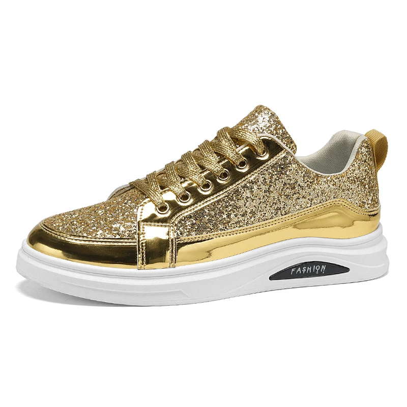 

VIPOL High-quality luxury casual shoes, men's skateboarding shoes, summer outdoor hiking, sequined loafers