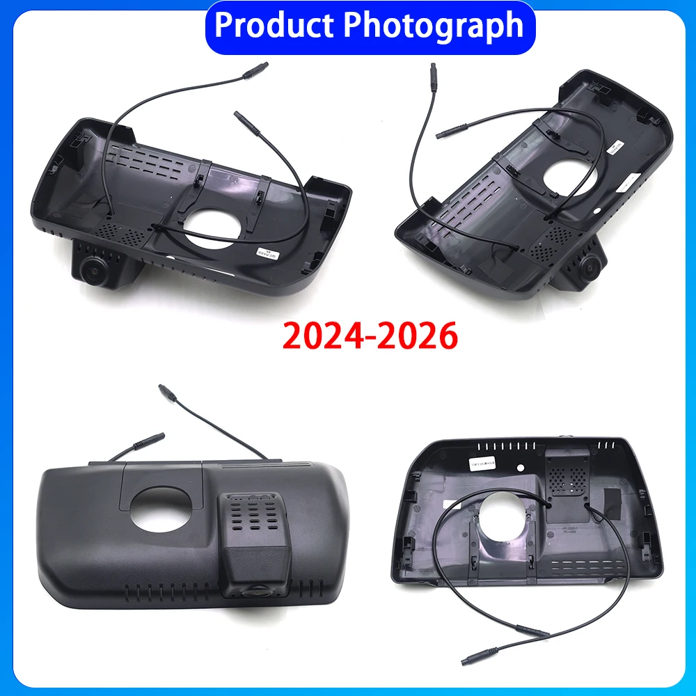 for Toyota Tacoma N300 N400 2018-2026 OEM 4K DVR Dash Cam Front Rear Camera WiFi Video Recorder Plug and Play Loop Recording