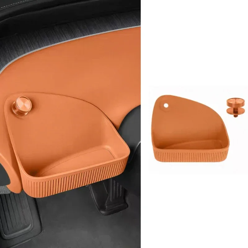 Silicone Storage Box For Xiaomi YU7 2025 2026 Passenger's Under-windshield Storage Box Interior Accessories