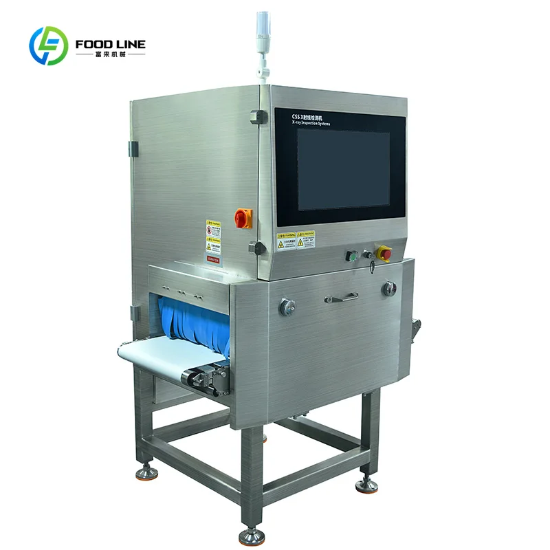X Ray Foreign Matter Inspection Machine for Frozen Buns Small Package Commercial Processing Custom