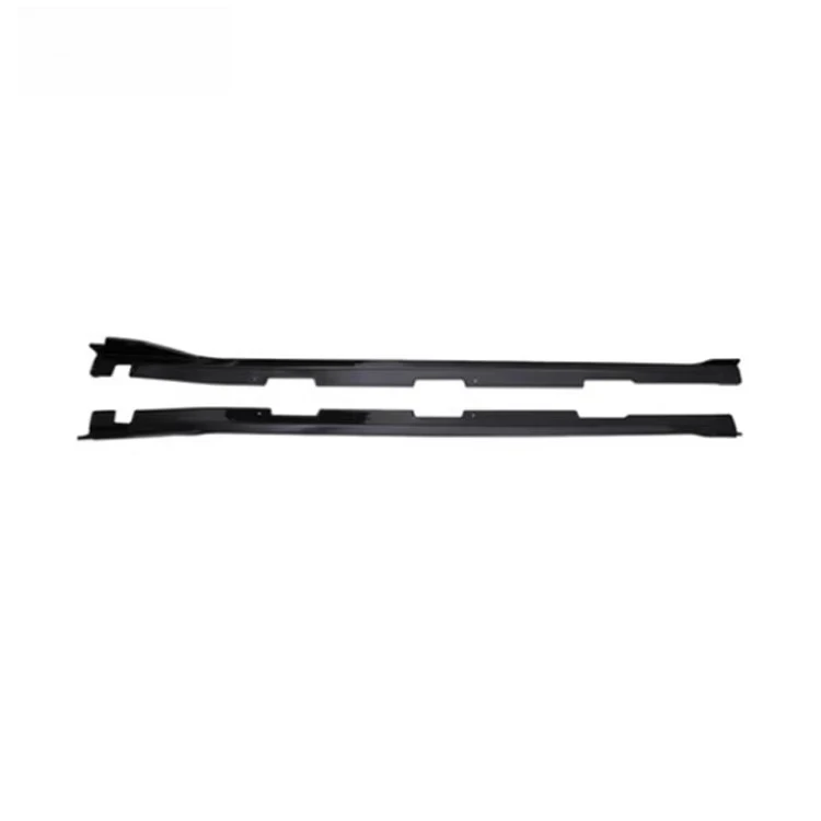 Glossy Black  Car Accessories Sport Style Car Side Skirts Extensions Splitters Side Skirt Lip for Axela