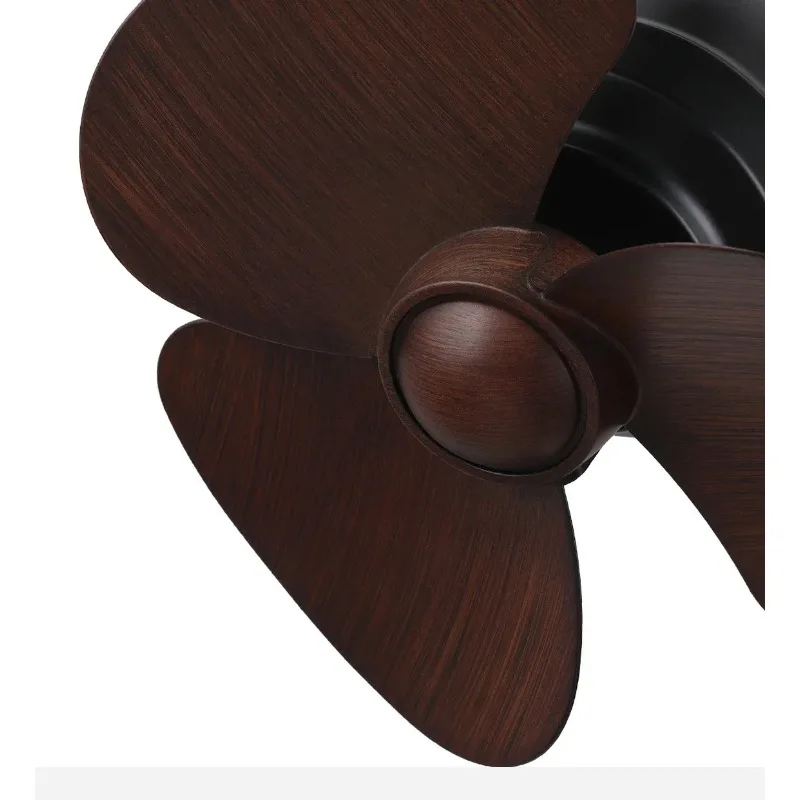 Creative All-in-One Oscillating Ceiling Fan Adjustable Modern Design Remote Control Wall Mount 6-Speeds Living Dining Rooms