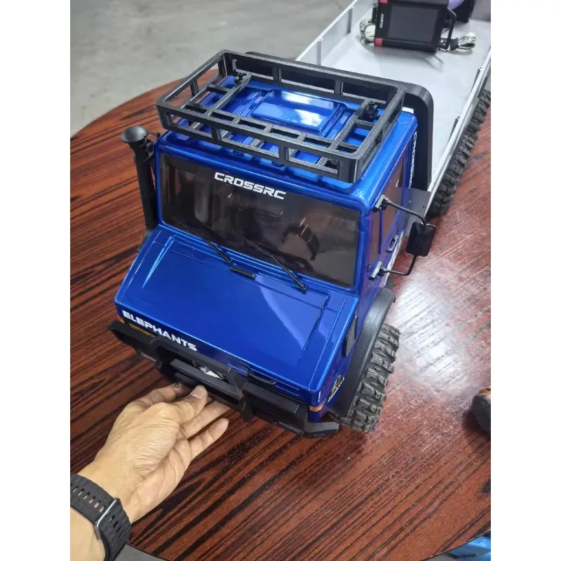 

CROSSRC EMO X6 XL3 1/8 Scale Model RC Rock Crawler Roll Cage 3D-Printed Rear Bed Rail Upgrade Kit Non-Destructive Installation