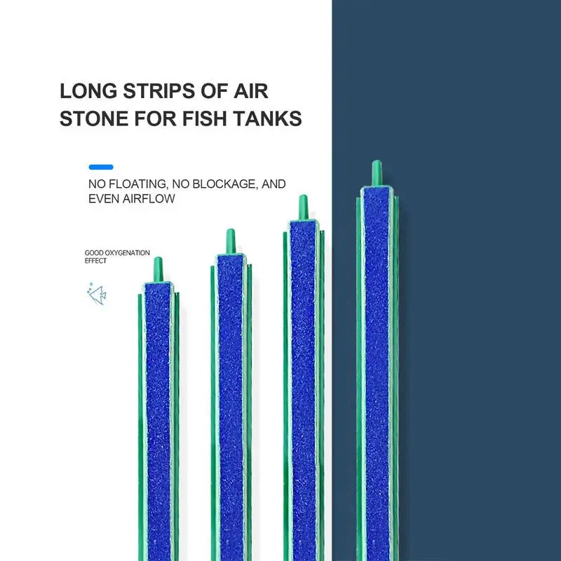 Pompe à oxygène bleue pour décoration d'aquarium, tuyau d'aération, mur à bulles, pierre à air, poisson précieux, bande d'air, décor de bar, nouveau
