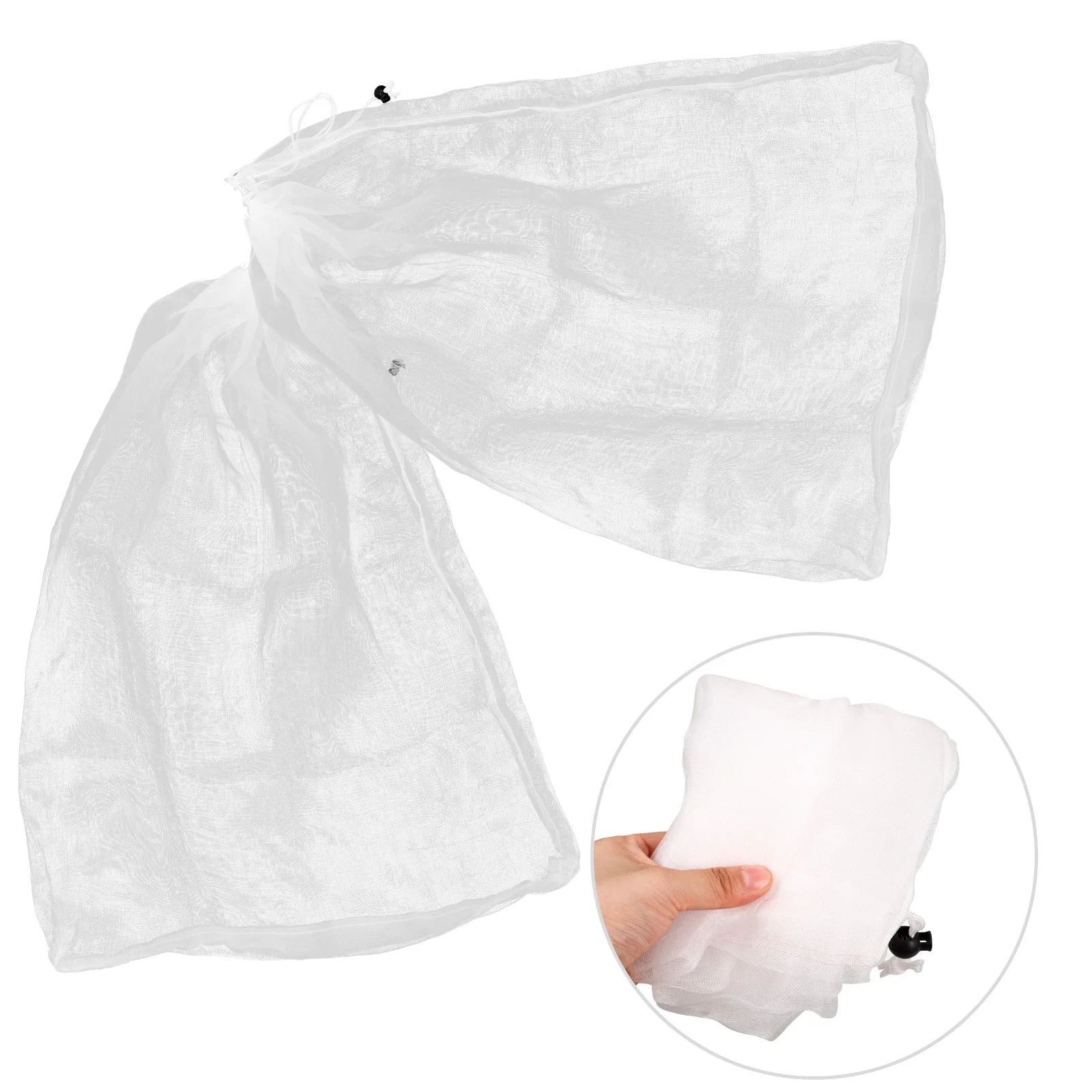 

2 шт. сетка для птиц, прочная защитная сетка для растений, сумка на шнурке, защитный барьер для фруктов для уличных растений