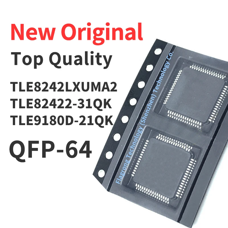 

(1 шт.) TLE82422LXUMA2 TLE9180D-31QK TLE9180D-21QK LQFP-64 Новый оригинальный