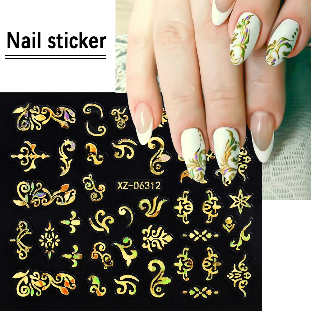 30 pièces 3D lignes simples autocollants pour ongles bronzant or métal rayure lettres décalcomanies courbe Gel ongles Art curseurs vernis manucure décor