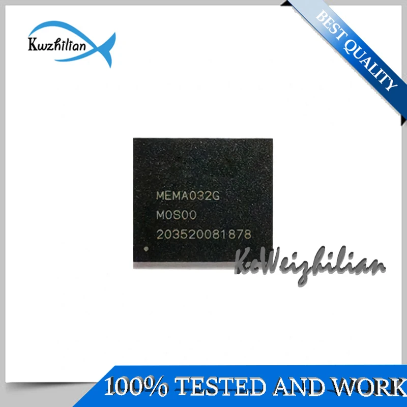 MEMA032G  MEMDNN032G  32GB  EMMC  153FBGA font library  New original and Second hand Tested OK  Memory hard disk Flash chips IC