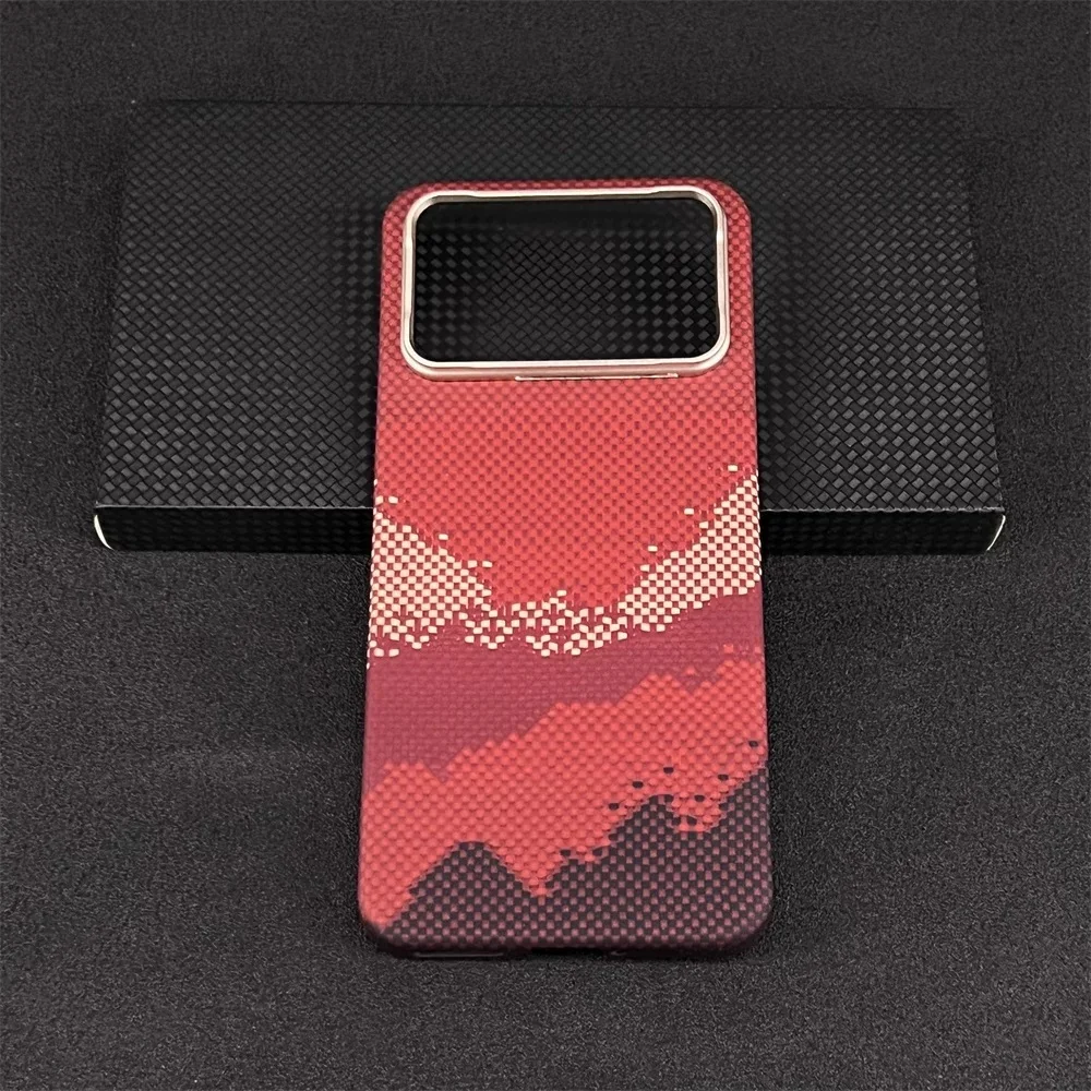 

for Honor WIN RT Magnetic Case Aramid Carbon Fiber Cover Ultra-Thin Lightweight Armor Protective Cover With Magsafe