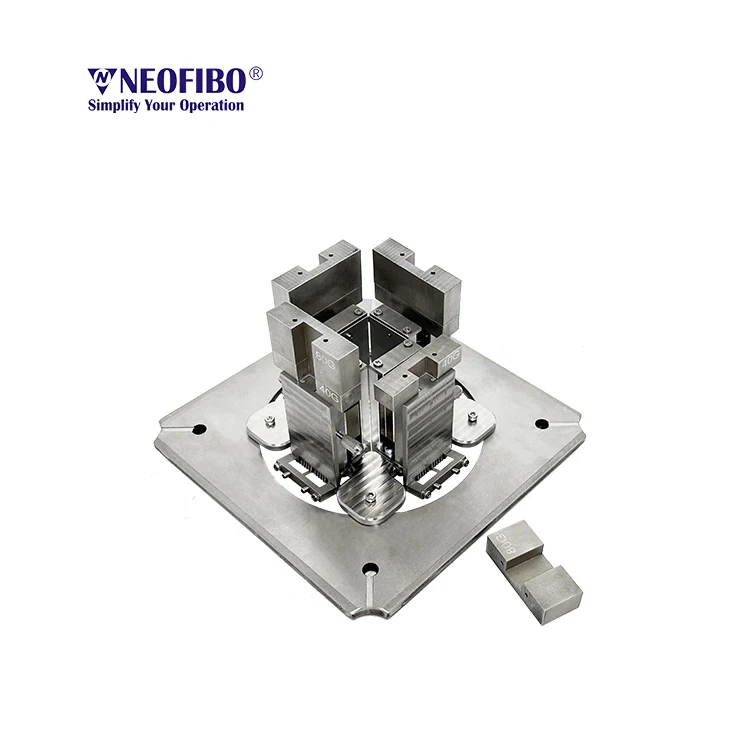 Neofibo V10CH-4P-SQ-15deg fiber array FA Pressure Control with Adjustable Weight fiber optic polishing fixture