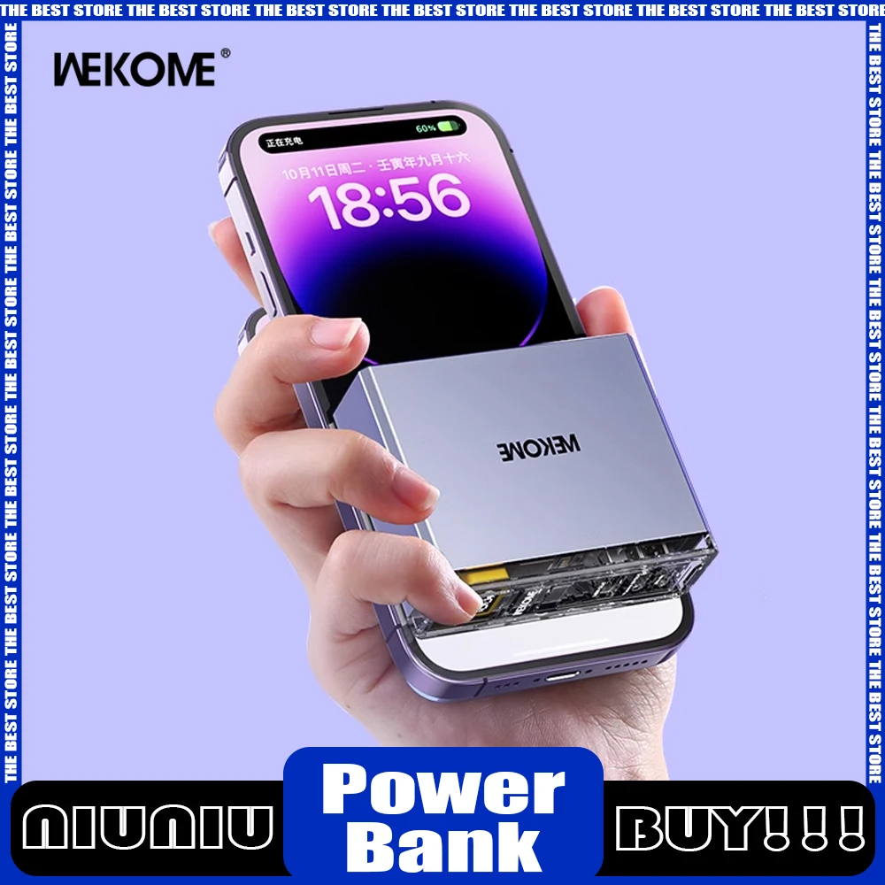 WEKOME Wp-13 Power Bank Bidirectional PD Fast Charging 22.5W Ultra-large Capacity Dedicated for Boarding Portable Power Source