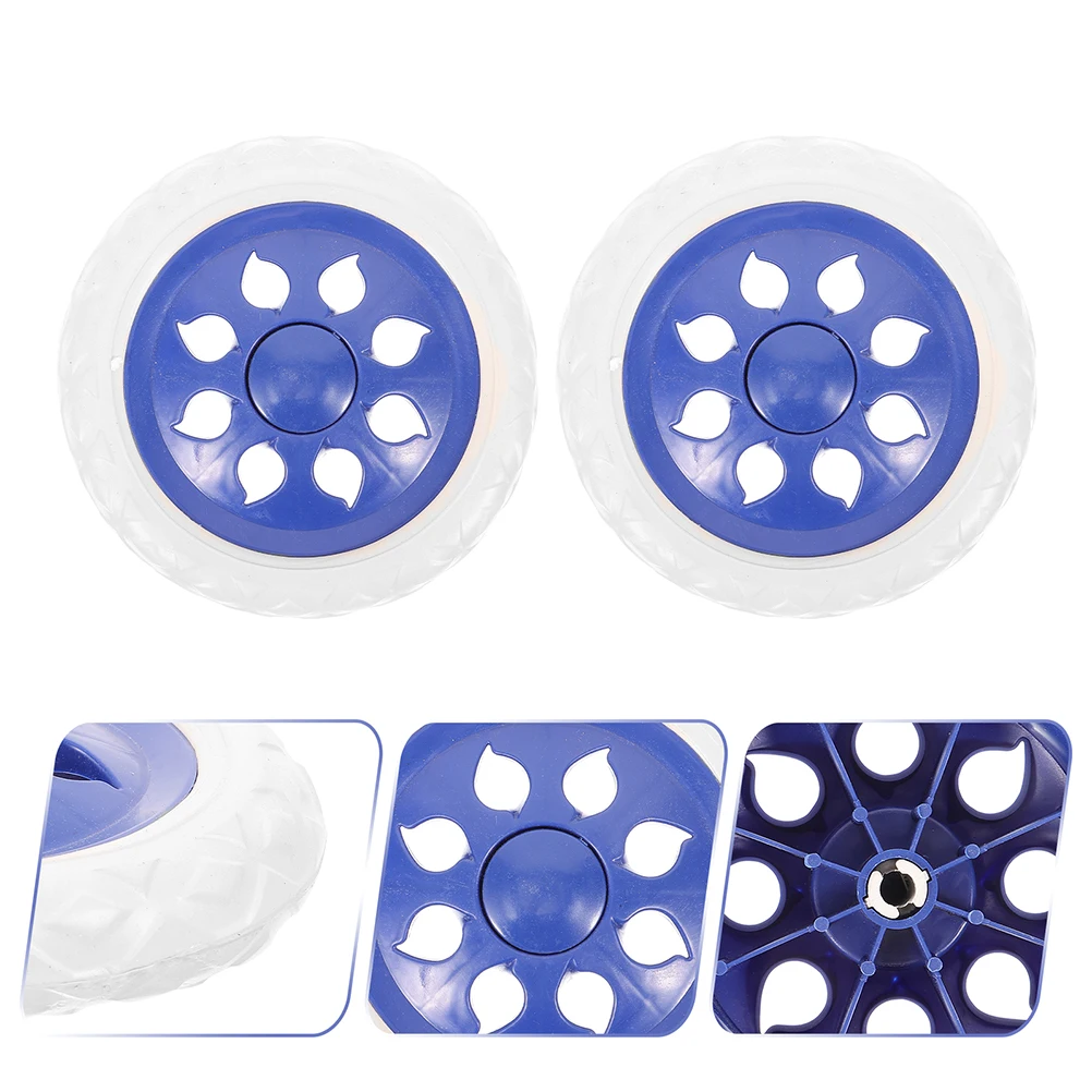 

4pcs Spare Wheel Universal Replacement Kit for Walkers Generator Lawn Mower Wheelchair Durable Sturdy