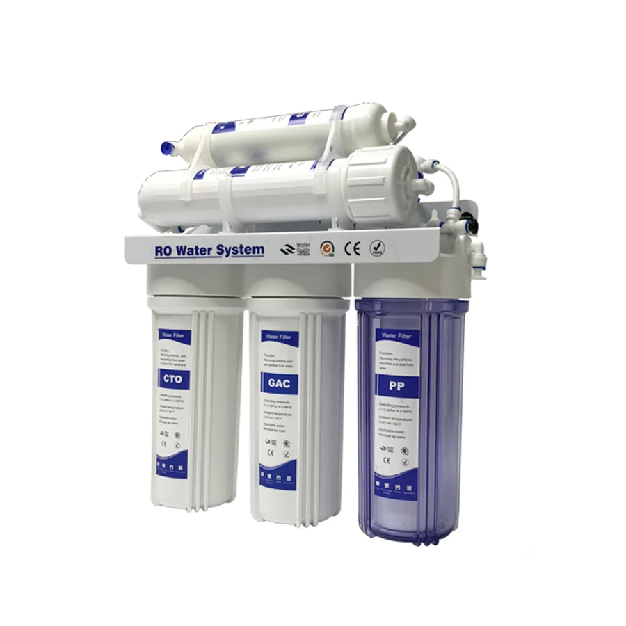 Whole House Direct Flow 5 Stage Portable Reverse Osmosis Domestic Purification Tankless Systems Tap Ro Water Filter