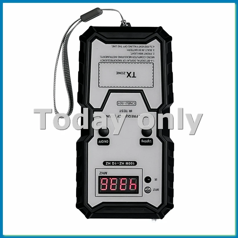 

Цифровой электронный измерительный прибор, высокоточный автомобильный пульт дистанционного управления, тестер частоты для автомобиля-A25R