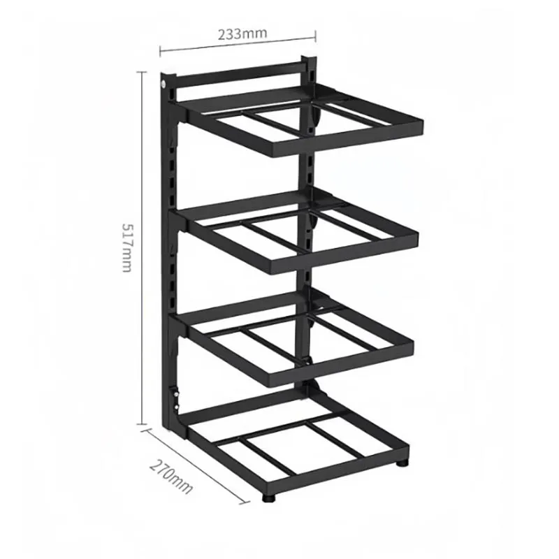 Estante de almacenamiento para fregadero de cocina, estante de almacenamiento para cocina multicapa para armarios de estufa para el hogar, estante para ollas ajustable