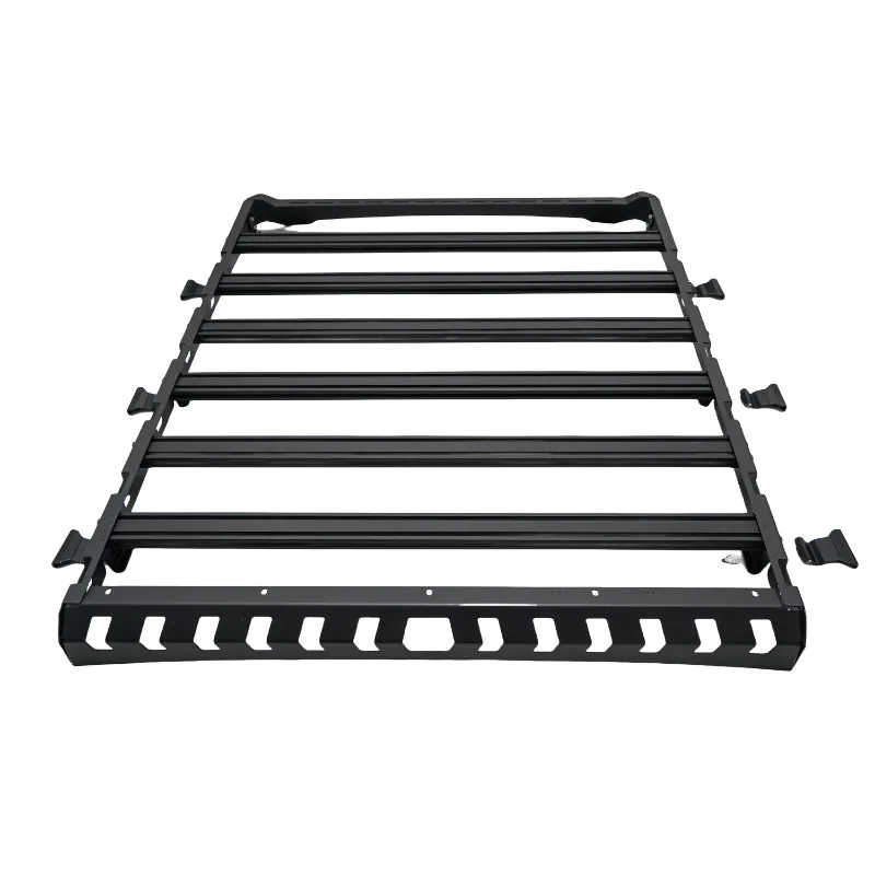 رف سقف السيارة سبائك الألومنيوم منصة سقف سقف سلة منصة مسطحة لتويوتا تندرا 2022 +