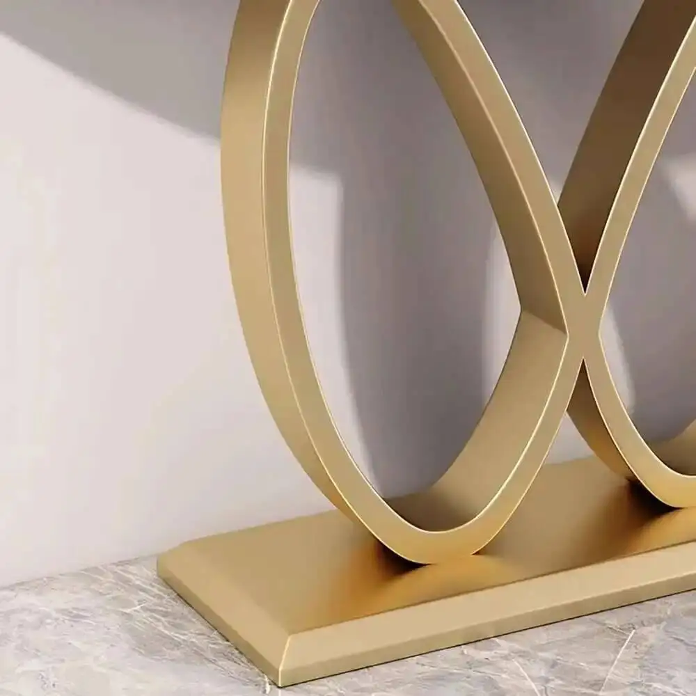 

Table Nordic Hallway Metal Vintage Modern Console Aesthetic Console Table Luxury Minimalist Tavolo Soggiorno Home Furniture