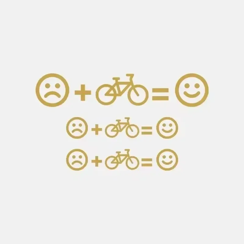 

1set Personalized Bike Stickers Emoticon Vinyl Decals for MTB Road Kids Balance Bikes Bicycle Accessories