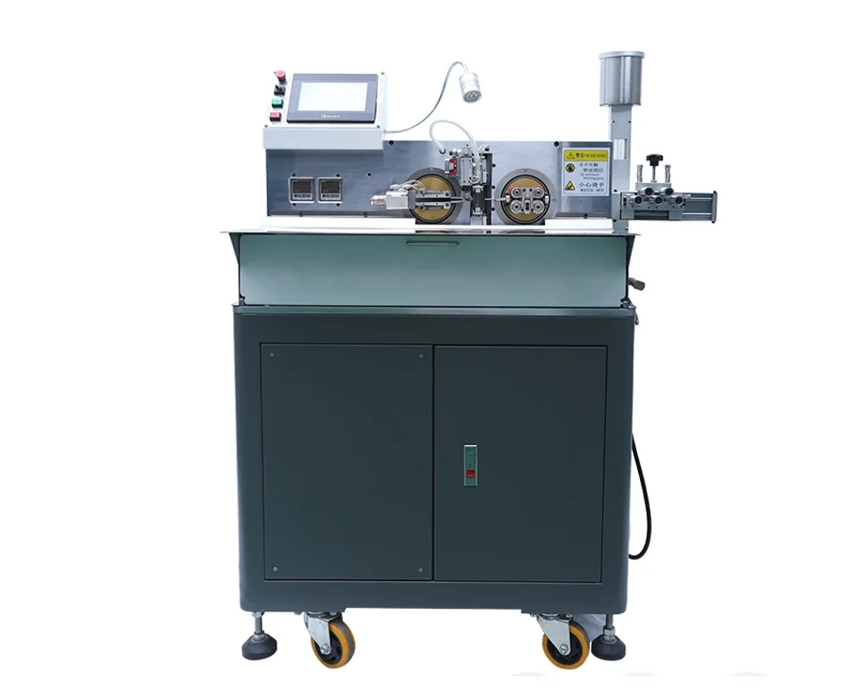 Machine d'étagage à souder, entièrement automatique, dénudage de câbles lumineux LED, torsion