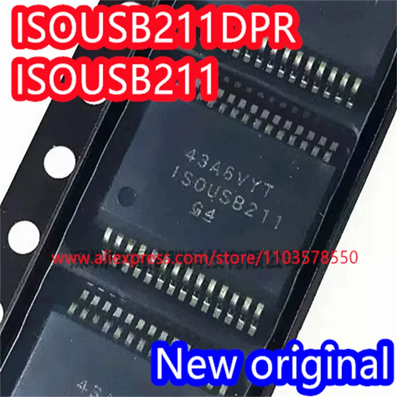 ISOUSB211 ISOUSB211DPR SMD28 100% new original （1PCS）