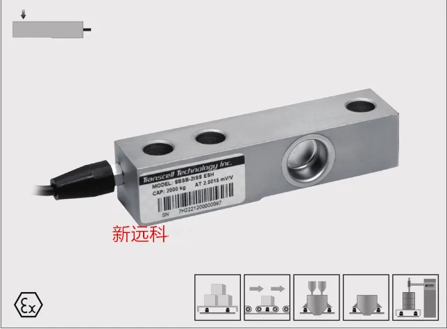 

ZEMIC Zhong hang electric measurement H3F weighing sensor H3F-C3-50/100/250/500/750/1000KG