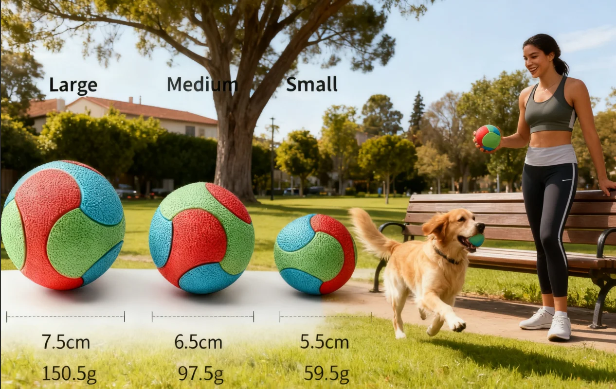 لعبة مضغ الكرة النطاطة للكلاب - أداة تنظيف وتدريب مقاومة للعض للكلاب الصغيرة/المتوسطة #1