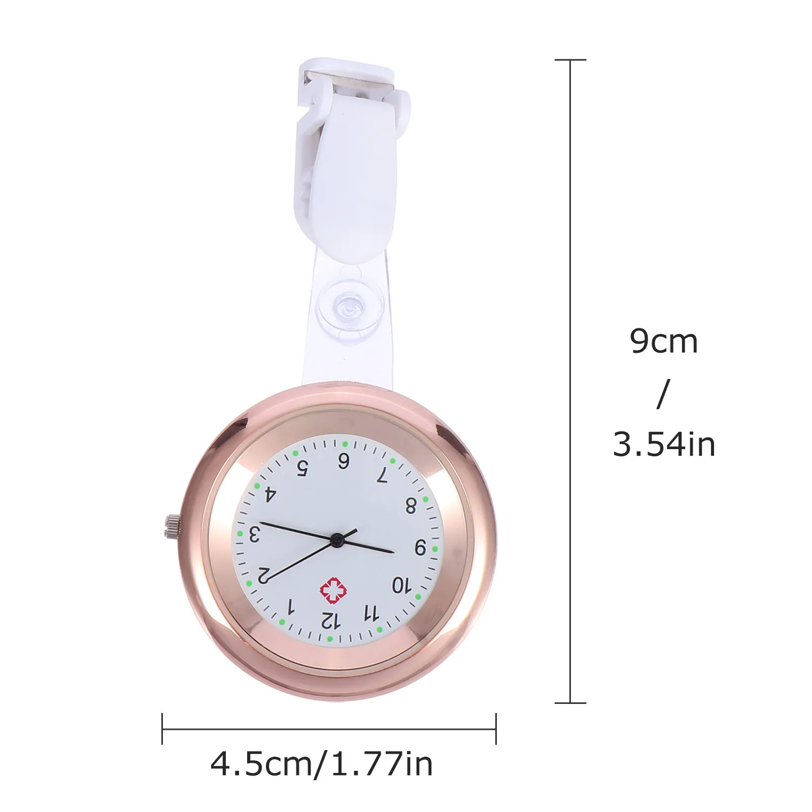 Light Nurse Watch Portable Clip-on Watch for Nursing Women Professionals Nurse Watches for Women
