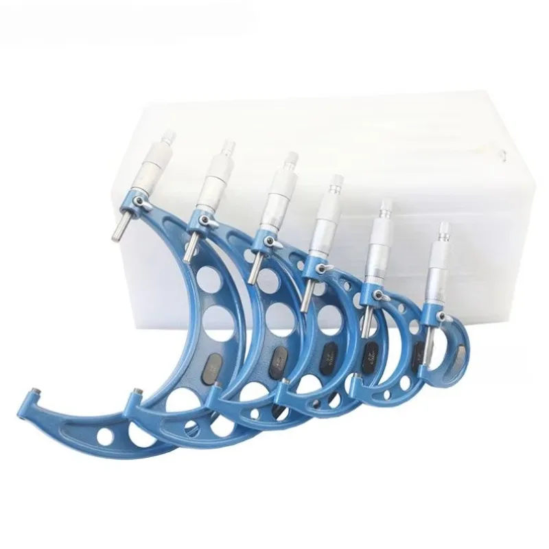 6 шт. 3 шт. 4 шт./компл. измерительный инструмент, микрометры с твердосплавными напайками, диапазон 0-150 мм с наружной окрашенной рамой, аксессуары для станков