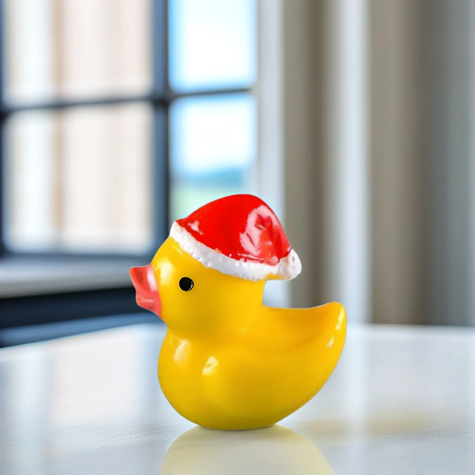 

20 Pcs Mini Resin Ducks Figurines Small Animal Statues Christmas Decor Moss Bonsai Tiny nament H crafted Details