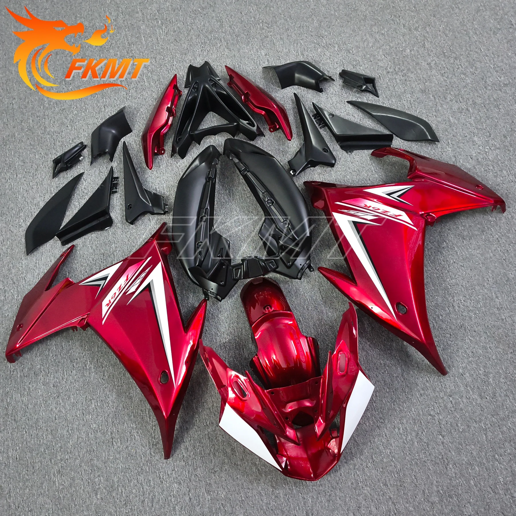 Factory Direct Fairings FZ 6R FZ6 FZ 6R FZ6R 09 10 11 12 13 14 15 FZ6N orange Body Fits Yamaha red 2009 2010 2011 2012 2013 2014