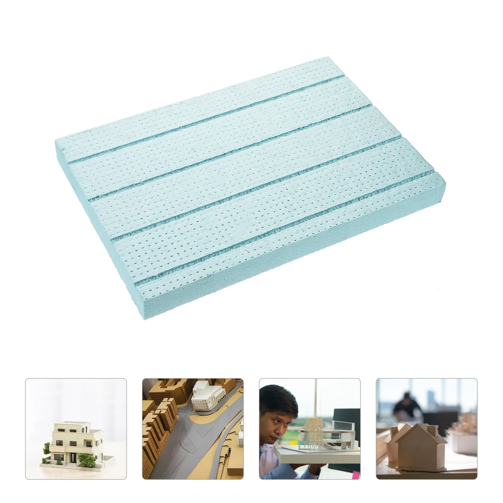 

Craft Foam Sheets 20x30cm 2.8cm Thick Sky Diorama Foam Board for Model Making Architectural Scene No Adhesive for