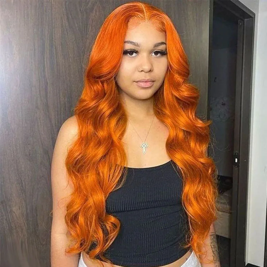 

Orange Ginger Lace Front Wig