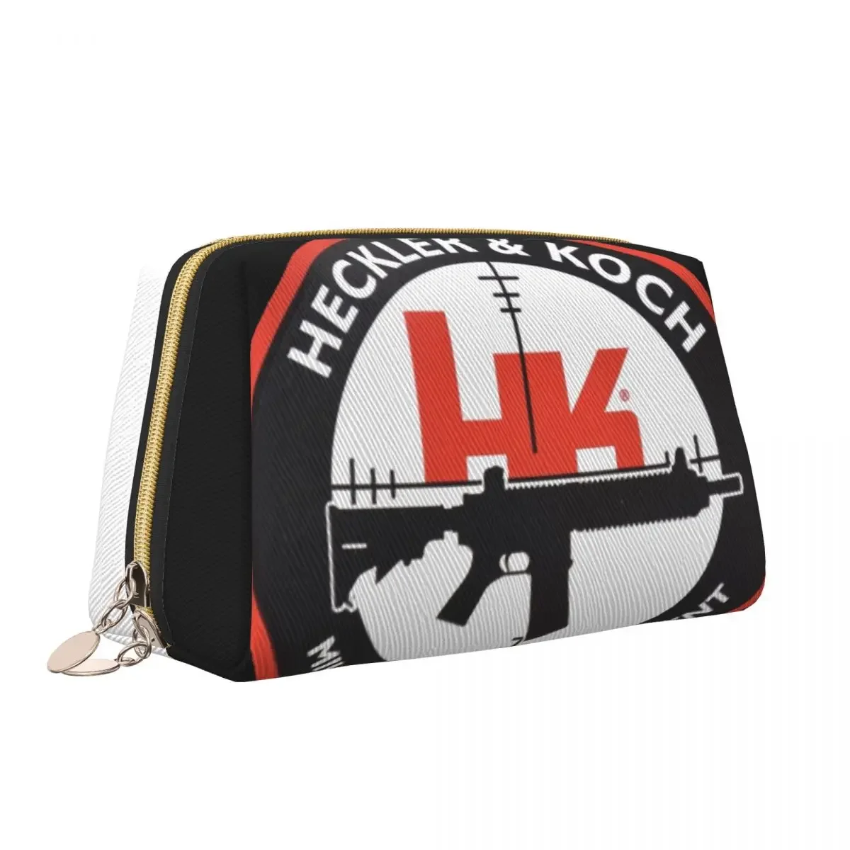 HK Heckler Firearms Koch Gun Cosmetic Bag Women Cute Large Capacity Makeup Case Beauty Storage Toiletry Bags