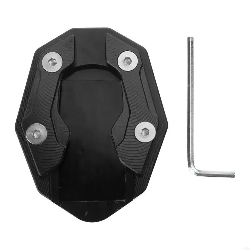 87HE Kickstand Extender Scootor Foot Side Stand Pad Pad Pad Plate anti-skid #6