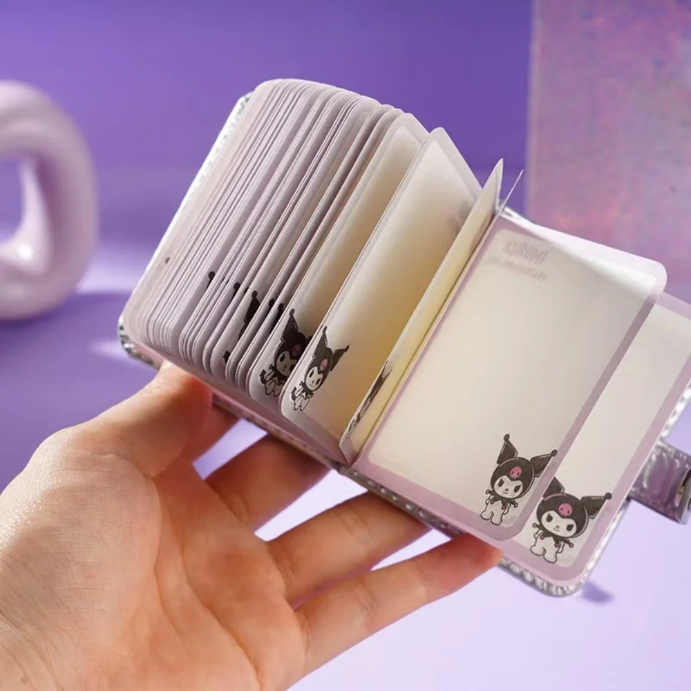 Genuine Sanrio Kuromi Mini Notebook Creative Student Portable Cartoon Planner School Stationery Supplies Birthday Gift For Girls